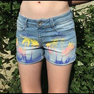 Girls Size 8 jean shorts